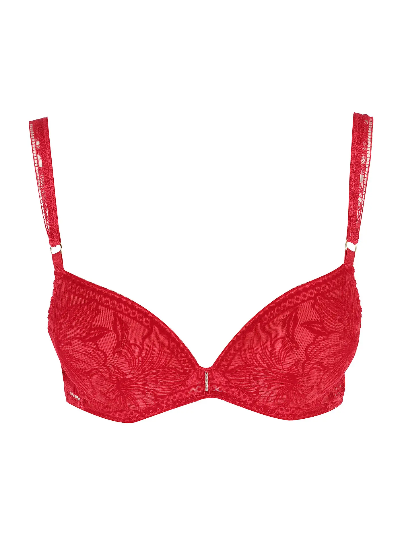 AUBADE | Push Up BH COEUR A CORPS schwarz | rot